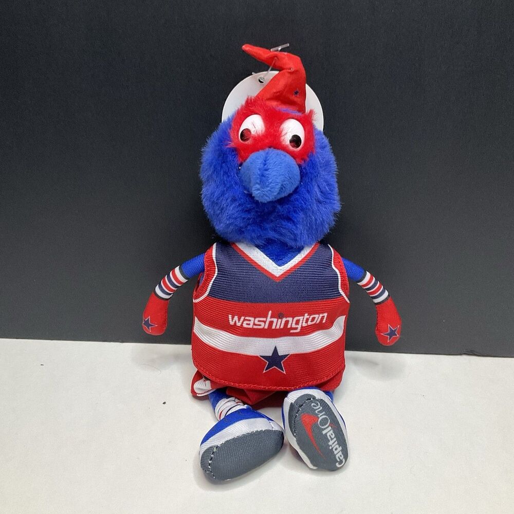 NEW Washington Wizards 9” G-Wiz Plush Mascot Toy NBA Capital One NWT